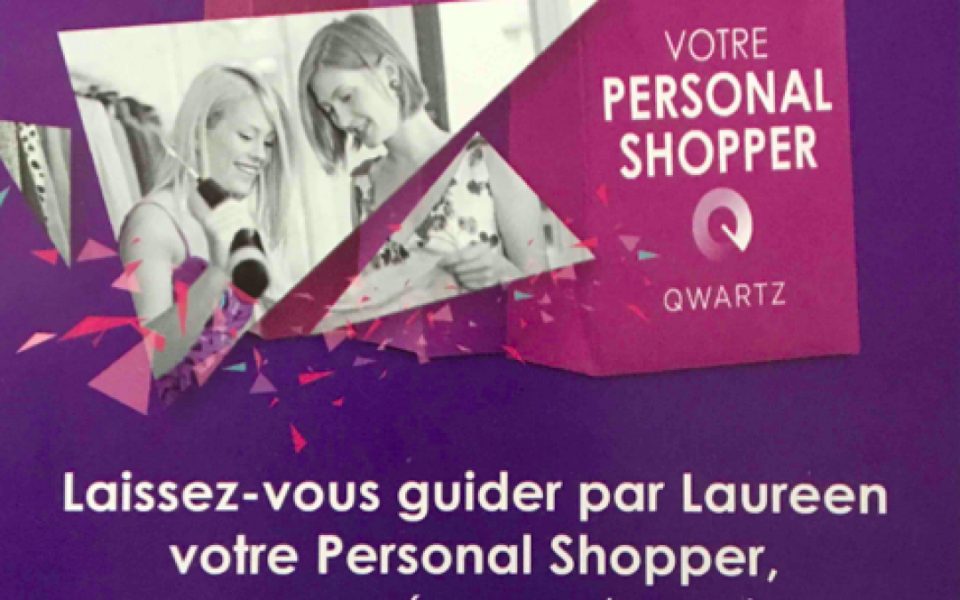 Personal shopper QWARTZ