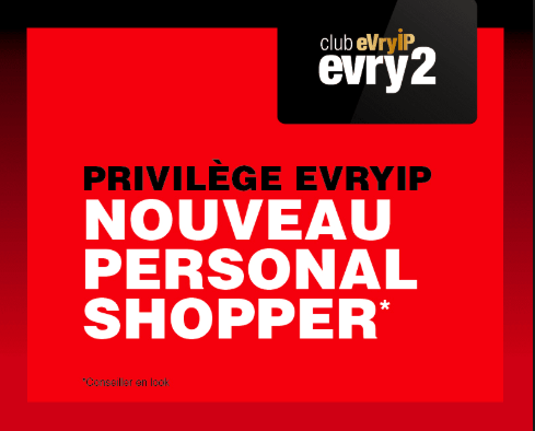 Personal Shopper Evry 2