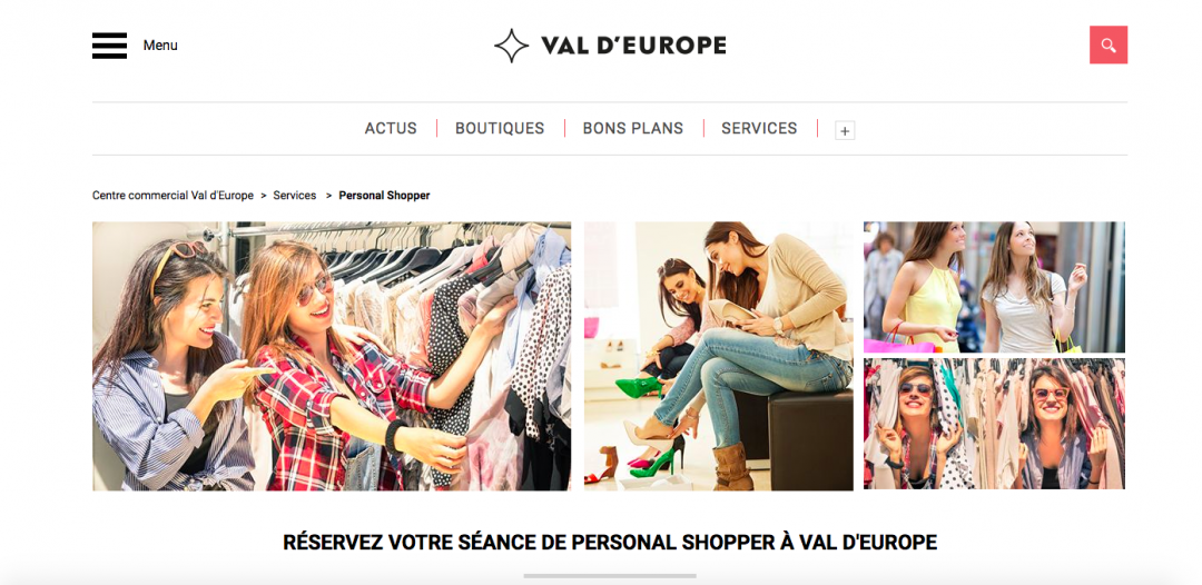 Styliste, VAL D&rsquo;EUROPE